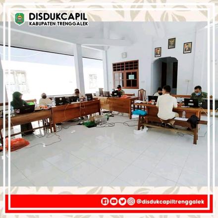 PELAYANAN KELILING DUKCAPIL DI DESA MALASAN